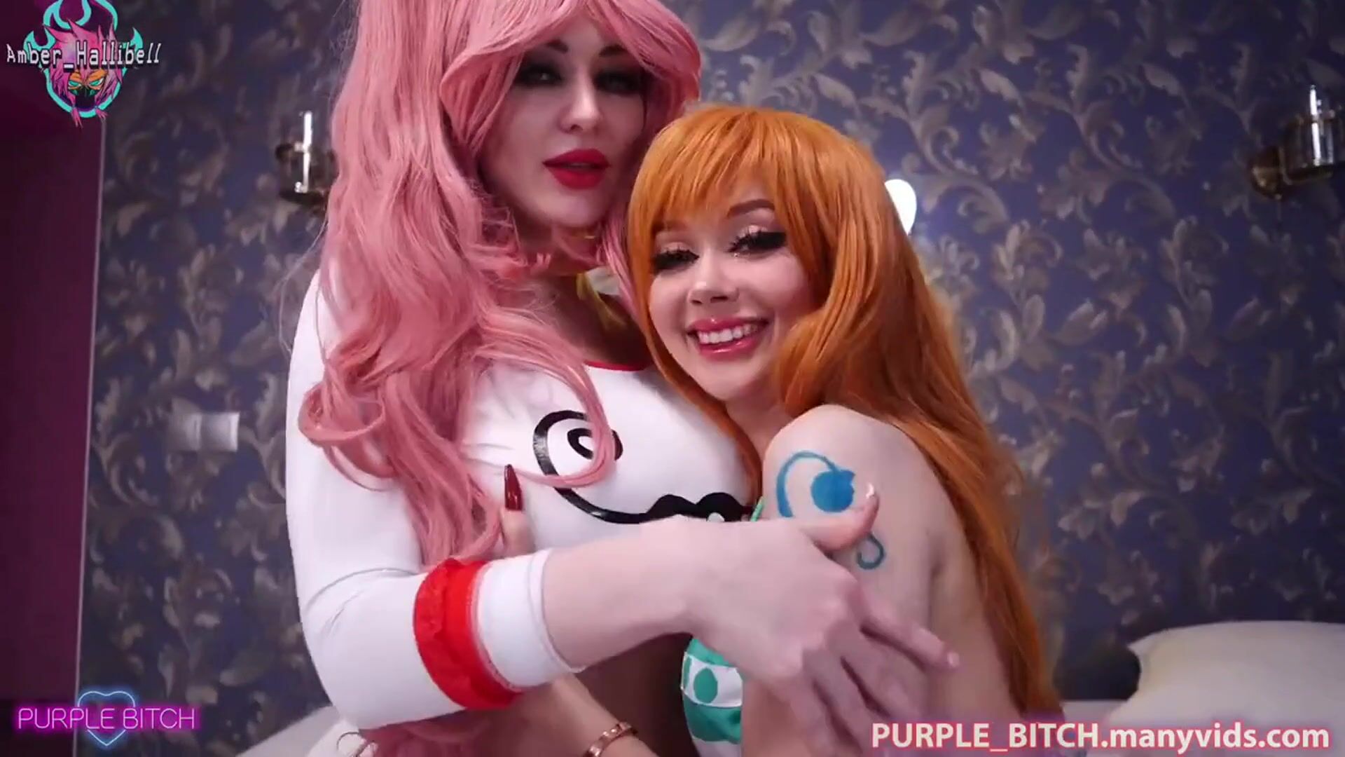 Nami And Perona Cosplay Purpule Bitch Porn Hd Mp