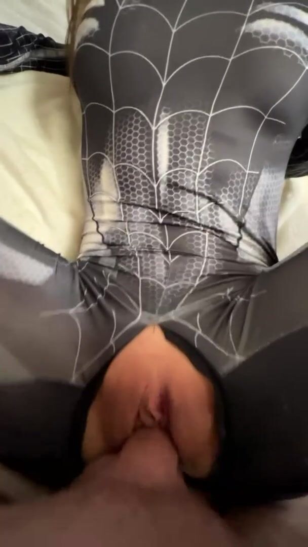 Shoot you webs all over me