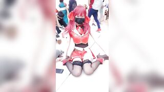 Hot Cosplay: I'm horny!  Houshou Marine by Me ♥️♥️ #2