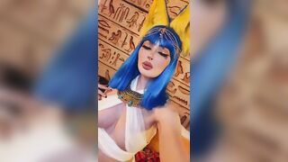 Hot Cosplay: Ankha by Kristen Lanae #1