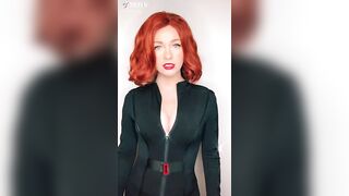 Hot Cosplay: Black Widow by Morri Day #2