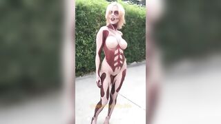 Hot Cosplay: Female Titan by Becca Pifer #2