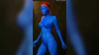 Hot Cosplay: Mystique by Alyson Tabitha #1