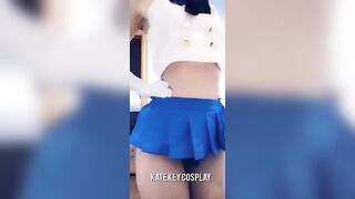Cosplay Butts: Shimakaze Teaser - By Kate Key  GIF №2 #3