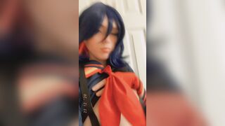 Nude Cosplay: Ryuko Matoi by Nekochews #1