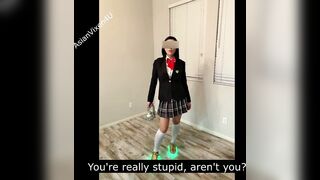 Schoolgirl Gogo from Kill Bill roasts and dominates you in bed