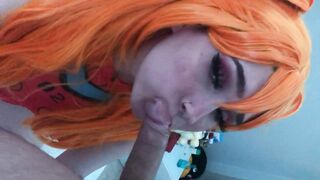 Cosplay: asuka blowjob #4