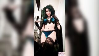 Hot Cosplay: Bellatrix Lestrange by Swimsuit Succubus #2