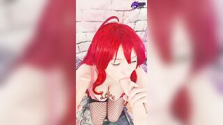 Nude Cosplay: Sinful Rias Gremory - Hidori Rose cosplay #2