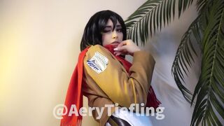 Mikasa Ackerman from Attack on Titan by Aery Tiefling