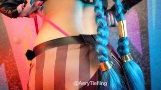 Jinx from Arcane/LOL by Aery Tiefling